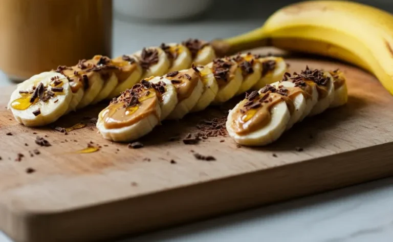 Banana Slices with Peanut Butter: The Perfect Healthy Snack