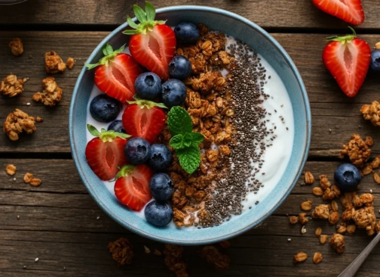 Coconut Yogurt with Granola: A Quick and Healthy Recipe