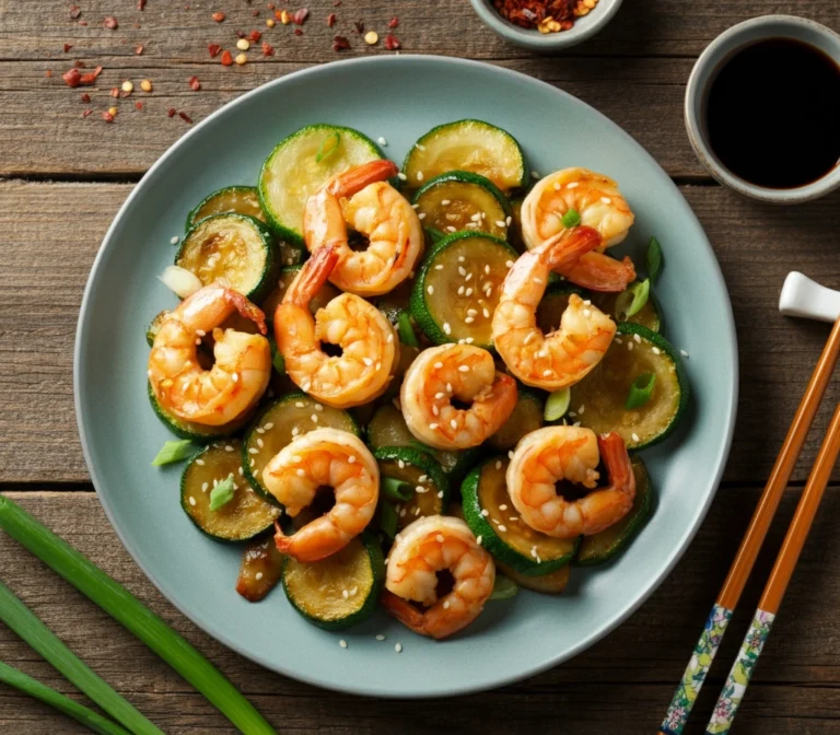 Easy Shrimp and Zucchini Stir-Fry