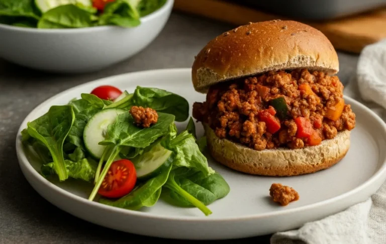 Easy and Healthy Sloppy Joes for Busy Weeknights