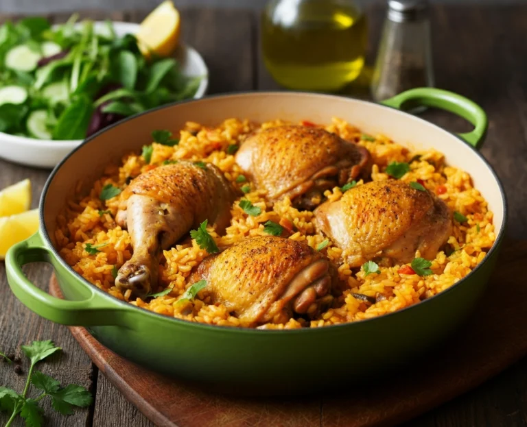Flavorful One-Pot Chicken and Rice