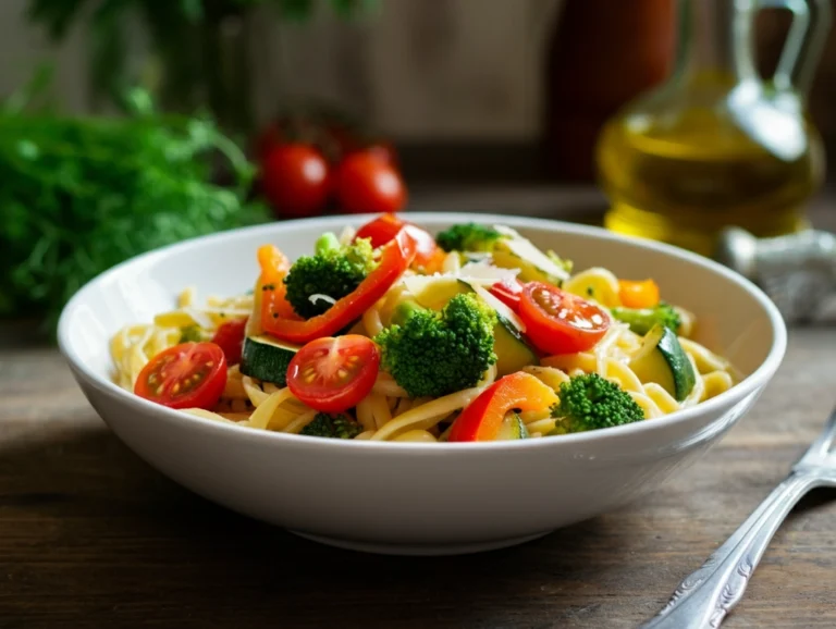 Healthy 5-Ingredient Pasta Primavera