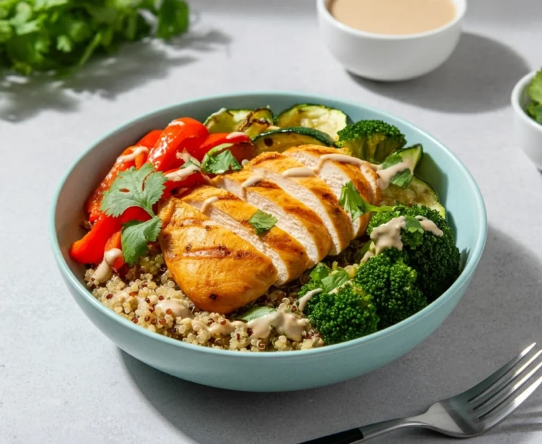 Meal Prep Made Easy: Healthy Chicken and Veggie Bowls
