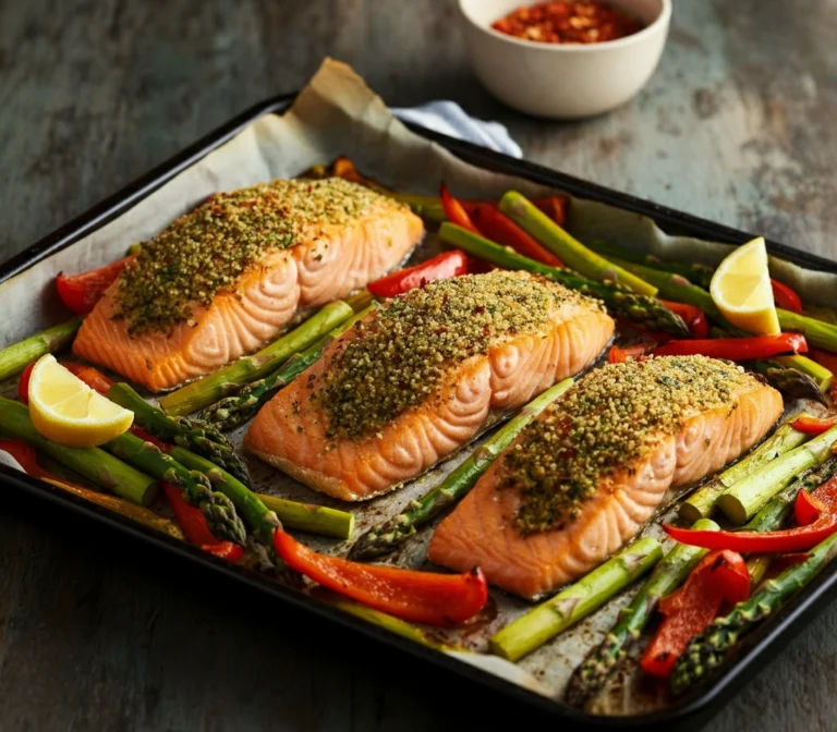 One-Pan Roasted Salmon and Veggies: Quick and Healthy