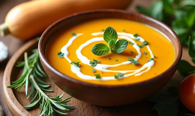 Creamy Vegan Butternut Squash Soup: A Healthy and Flavorful Recipe You’ll Love