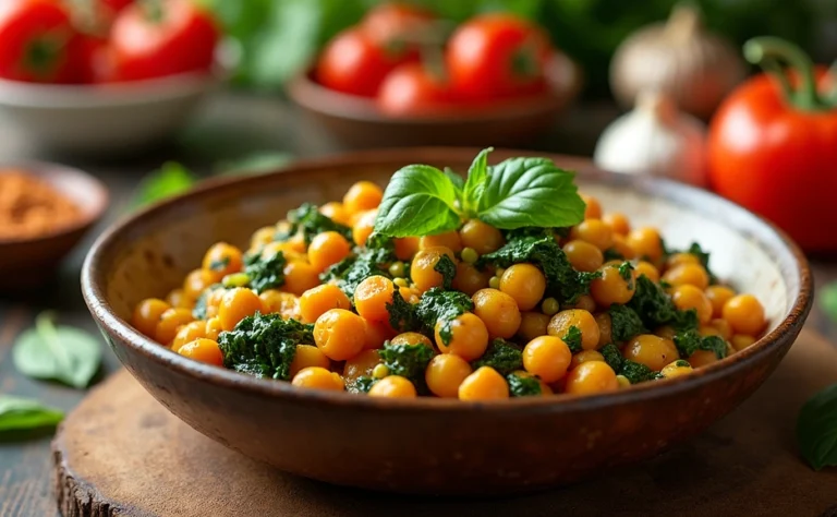 Easy Chickpea and Spinach Curry: A Quick and Flavorful Weeknight Meal