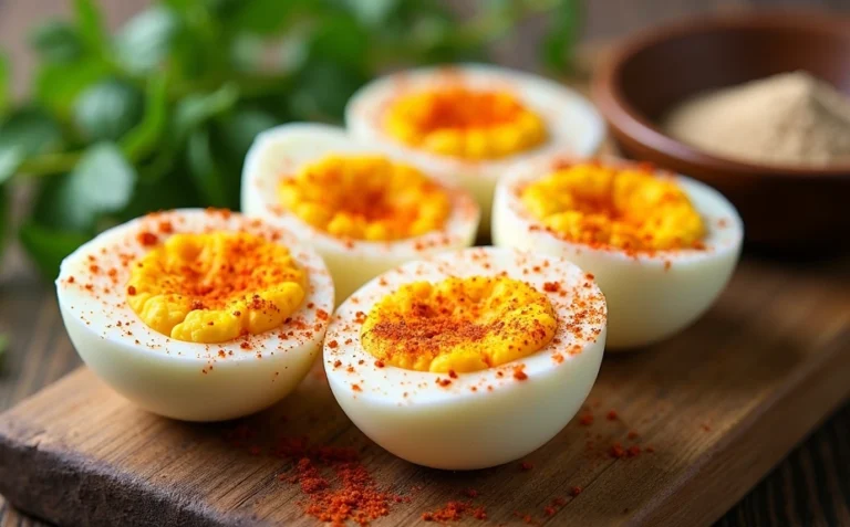 Easy Hard-Boiled Eggs with Paprika: A Protein-Packed Snack