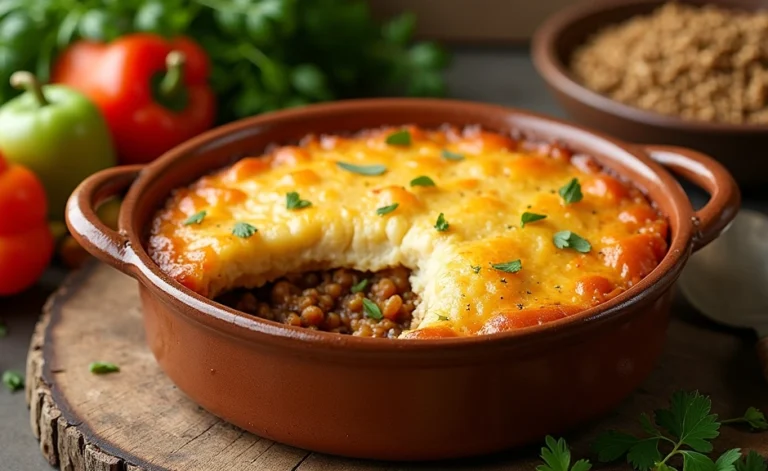 Easy Hearty Lentil Shepherd’s Pie: Perfect for Family Dinners