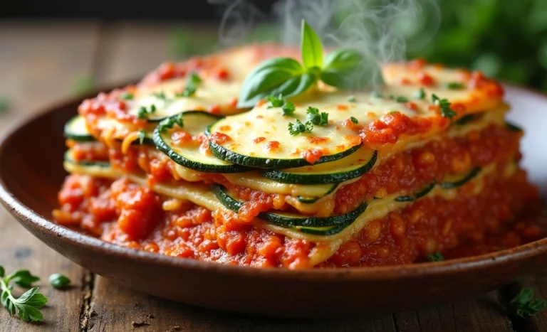 Easy Low-Carb Zucchini Lasagna: Layered Perfection for Dinner