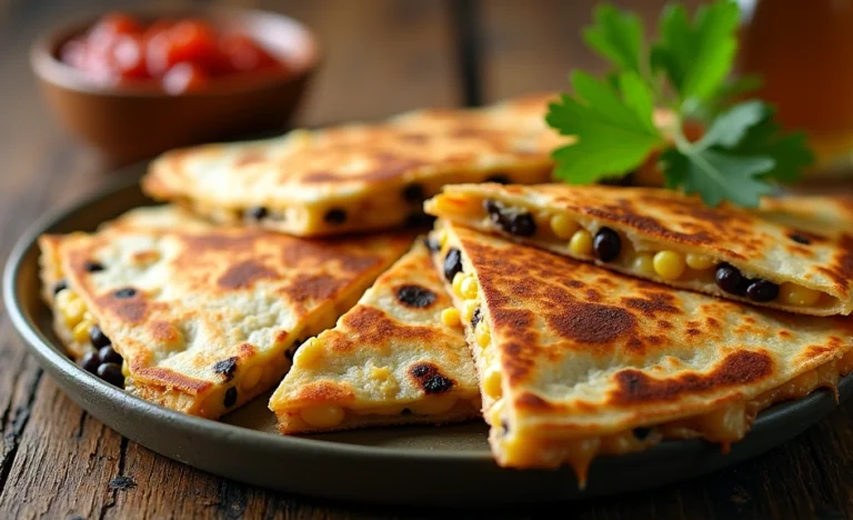 How to Make Cheesy Black Bean and Corn Quesadillas in Just 10 Minutes