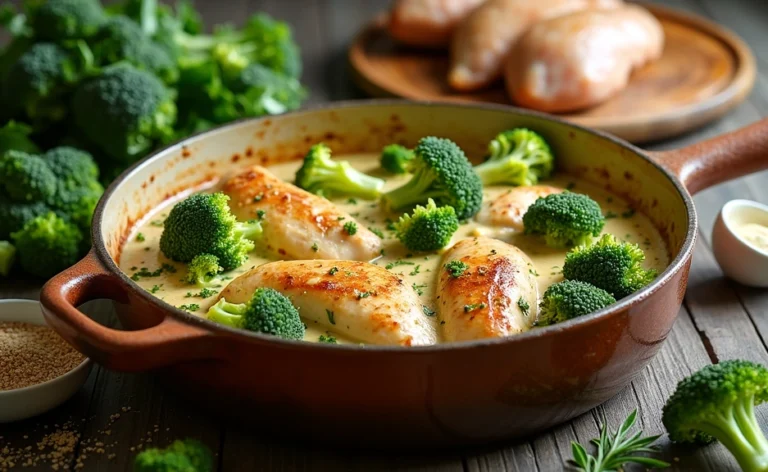 One-Pan Chicken and Broccoli Casserole: Quick and Delicious Dinner Recipe