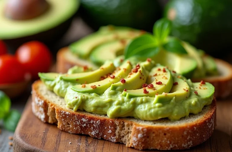 Quick and Easy Avocado Toast on Whole Grain Bread: Perfect for Busy Mornings