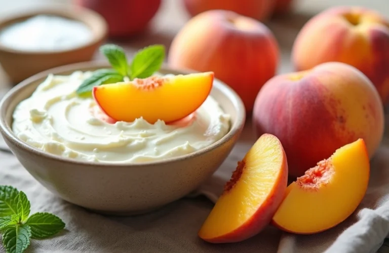 Quick and Easy Peach-Cottage Cheese Snack for Any Time