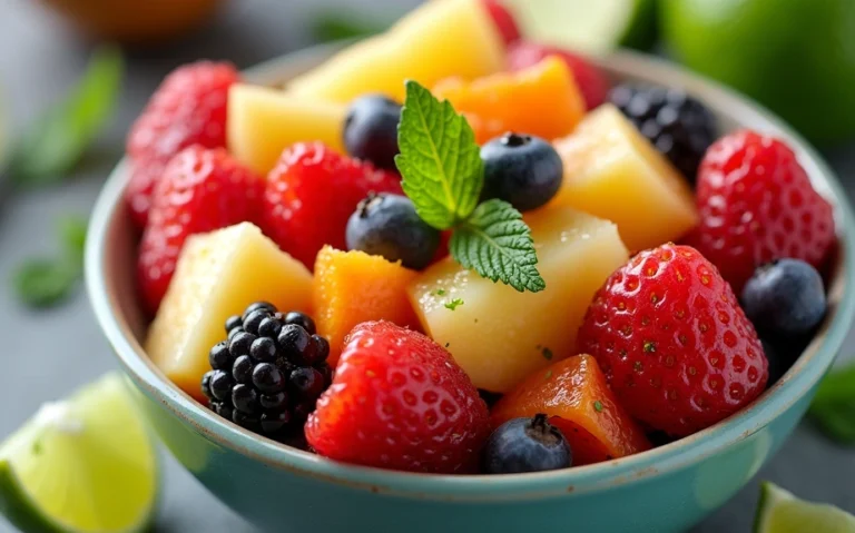 Refreshing Fruit Salad with Lime: Perfect for Any Occasion