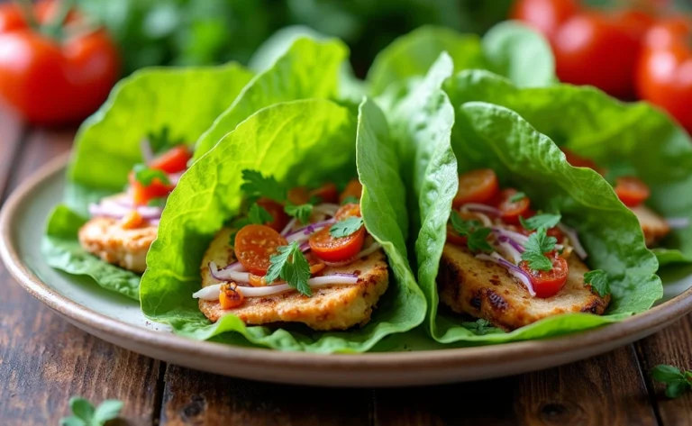 Turkey and Spinach Lettuce Wraps: A Quick and Delicious Low-Carb Meal