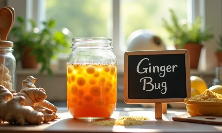 Ditch Store-Bought Probiotics: Create Your Own Ginger Bug for Gut Health!